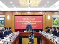 Top leader works with Party Central Committee's Commission for Economic Affairs