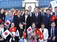 Top legislator wraps up official visit to Japan