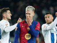 Barcelona tìm giải pháp cho vấn đề Dani Olmo