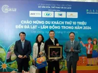 Lam Dong welcomes 10 millionth tourist in 2024