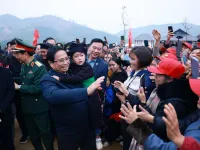 PM attends inauguration of resettlement areas of Lao Cai’s typhoon-affected villages