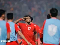 Asian media spotligh falls on striker Son after match against Thailand