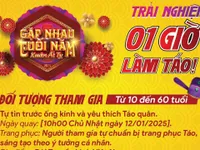 Táo quân 2025: Cơ hội trải nghiệm 1 giờ làm Táo dành cho khán giả