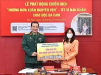National campaign raises funds to support victims of Agent Orange