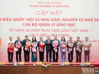 Top legislator highlights teachers' contributions to educational development