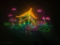 West Lake to be lit up with 2,025 colourful drones