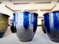 Độc đáo gốm sứ mạ bạc