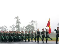 VIDEO: Cận cảnh buổi hợp luyện diễu binh, diễu hành kỷ niệm 50 năm Giải phóng miền Nam