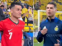 Ronaldo gây bão MXH: ' bạn không giống tôi, bạn xấu quá!'