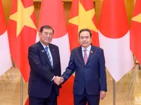 Top Vietnamese legislator, Japanese PM laud substantive development of bilateral ties