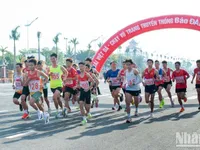 Hundreds of people join running events in Ben Tre and Da Nang
