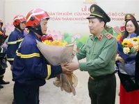 Police delegation returns from earthquake relief mission in Myanmar