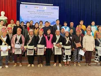 Nearly 4 billion VND in aid distributed to Lao Cai women affected by Typhoon Yagi