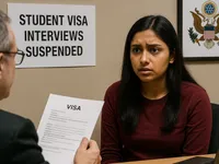 Mỹ tạm dừng phỏng vấn visa du học