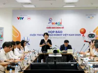 Robocon Vietnam 2025: A Battle Between Robot ‘Players’ on the High-Tech Basketball Court