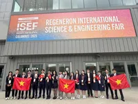 Vietnamese students win another Special Award at Regeneron ISEF 2025