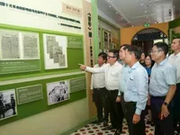 Vietnamese journalists visit site where President Ho Chi Minh founds Thanh Nien Newspaper