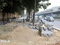 Hanoi to halt road, sidewalk works ahead of major national holidays