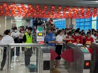 Nearly 1.8 million passengers use Hanoi metro during National Day celebrations