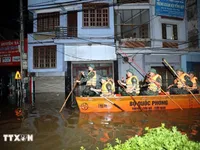 Typhoon Matmo's circulation wreaks havoc across northern Vietnam
