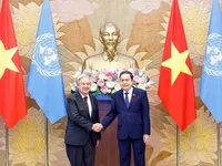 Top legislator meets with UN Secretary-General