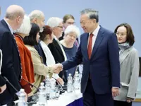 Party chief meets with leaders of Finland - Vietnam Friendship Association