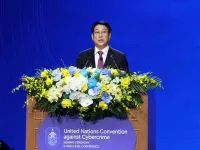 Vietnamese State President's welcome remarks at Signing Ceremony of UN Convention against Cybercrime
