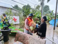 Vietnam Red Cross deploys emergency relief to flood-battered localities