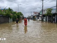 Flooding leaves 9 dead, 6 missing, tens of thousands of homes inundated across central region
