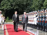State President hosts welcome ceremony for Jordanian King