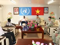Abyei local authorities acknowledge Vietnamese peacekeepers’ contributions