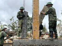 'Quang Trung campaign' races to rebuild homes for disaster-hit residents in central Vietnam