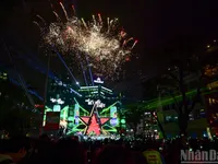 In Pictures: Festive atmosphere welcomes New Year 2026