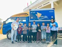 Kindness Bus in January: When Little Chicks Nurture the Dream of Going to School for Disadvantaged Students