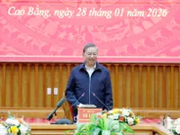 Party chief advises Cao Bang to turn distinctive advantages into practical development momentum