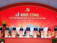 Party leader attends groundbreaking of Communist Party of Vietnam Museum