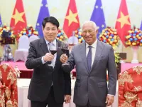 State leader hosts banquet in honour of European Council President