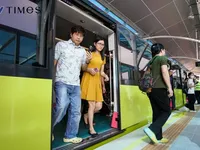 Hanoi metro ridership up over 32% during Tet