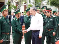 Party chief extends Tet greetings to border guards in Dak Lak province