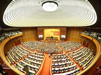 Party chief urges stronger material, spiritual internal capacity in new era