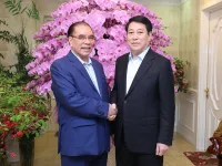 State President extends Lunar New Year greetings to former Party leader