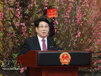State leader extends Lunar New Year greetings to Presidential Office staff