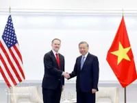 Vietnamese Party chief receives US Trade Representative