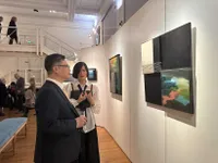 French-Vietnamese artist’s exhibition in Paris highlights cultural connections
