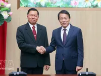 Vietnamese, Lao Public Security Ministries enhance collaboration