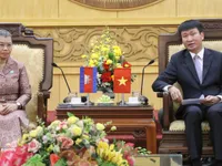 Cambodian solidarity front delegation visits Ninh Binh to boost bilateral ties