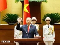 Congratulations extended to Vietnam's newly elected key leaders