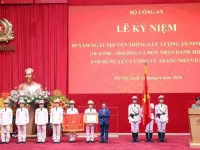 Homeland security force awarded top honour on 80th anniversary