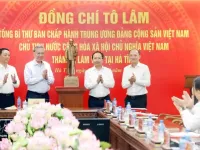 Ha Tinh must leverage advantages, ignite growth aspiration: Top leader