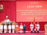 Homeland security force awarded top honour on 80th anniversary